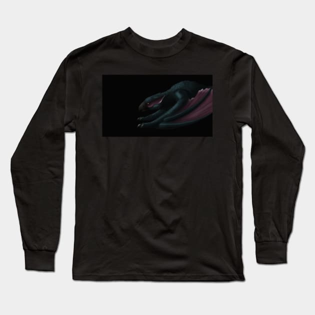 Nargacuga Long Sleeve T-Shirt by SquishyCrumpet